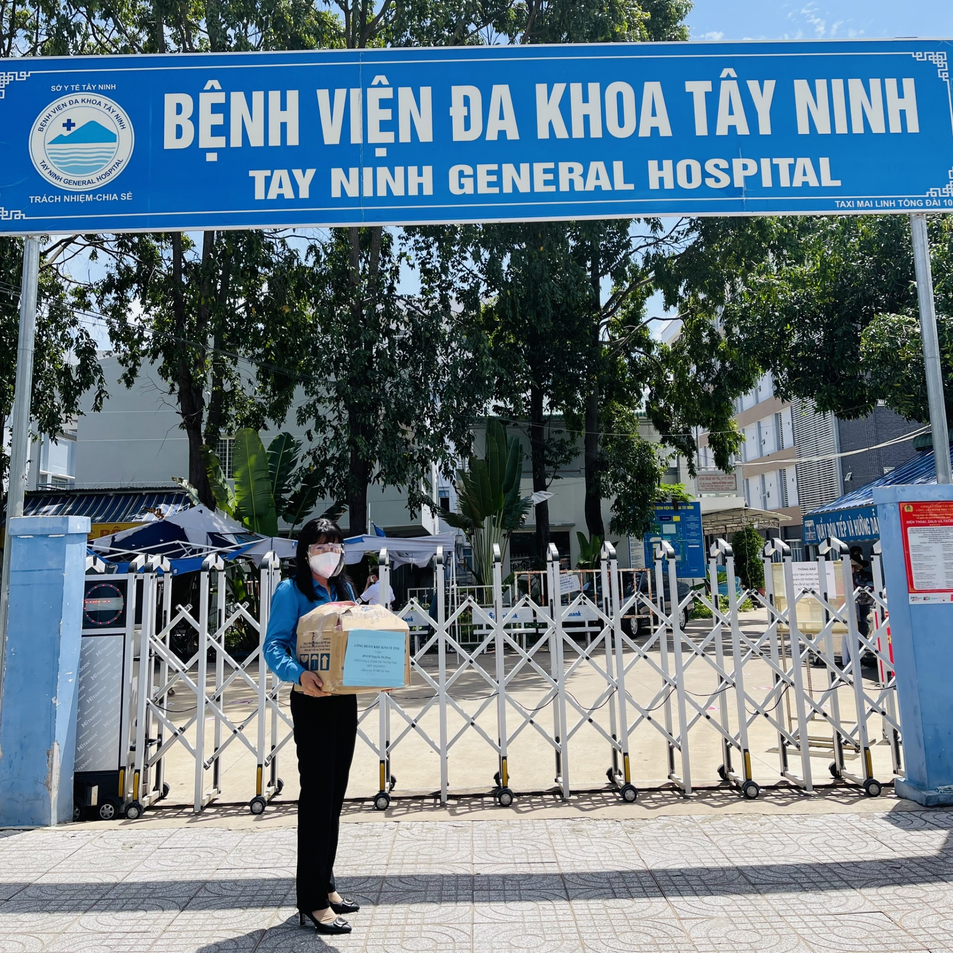 Công đoàn Khu Kinh tế tỉnh Tây Ninh hỗ trợ đặc biệt cho sản phụ F0