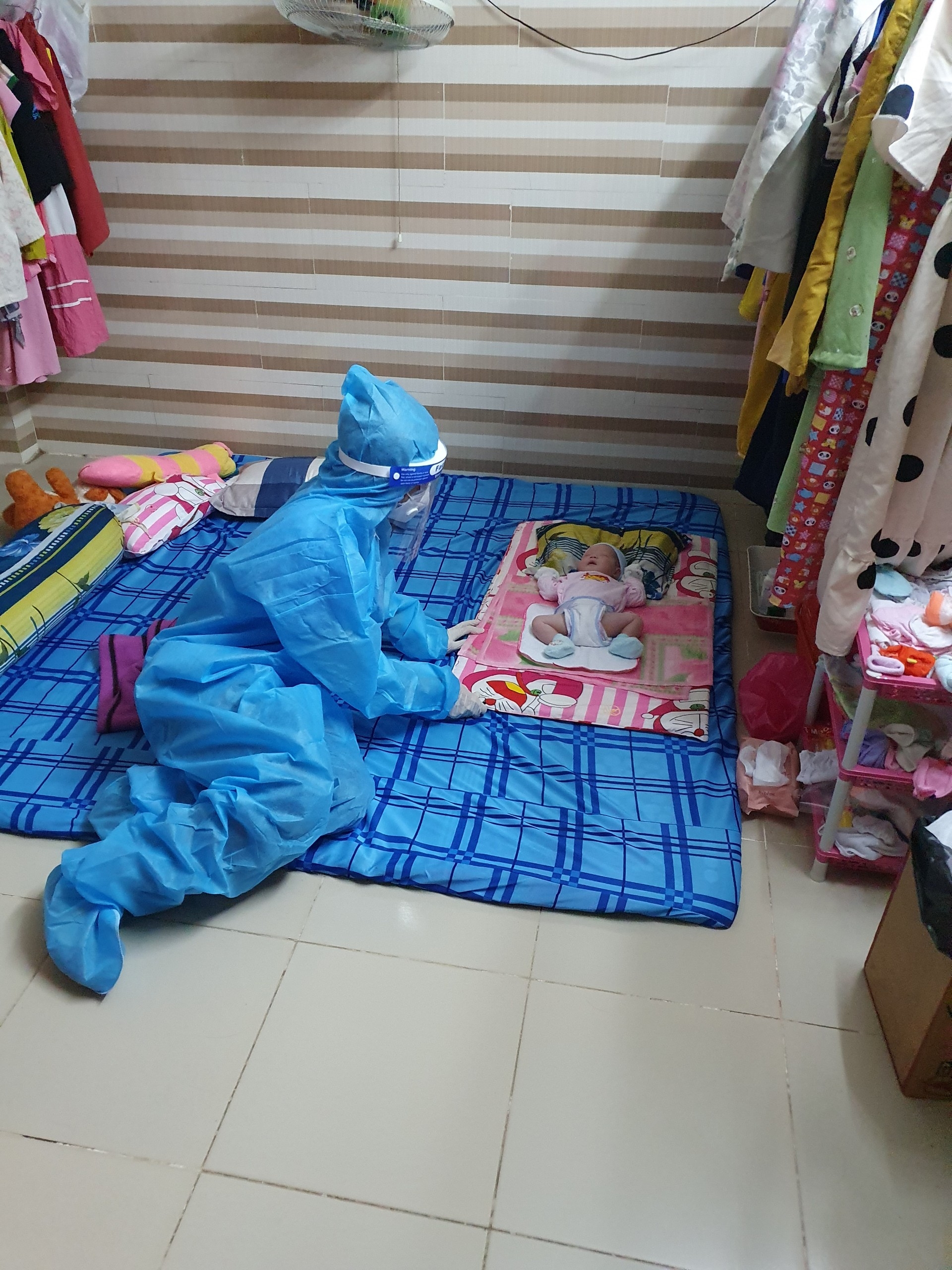 Công đoàn Khu Kinh tế tỉnh Tây Ninh hỗ trợ đặc biệt cho sản phụ F0