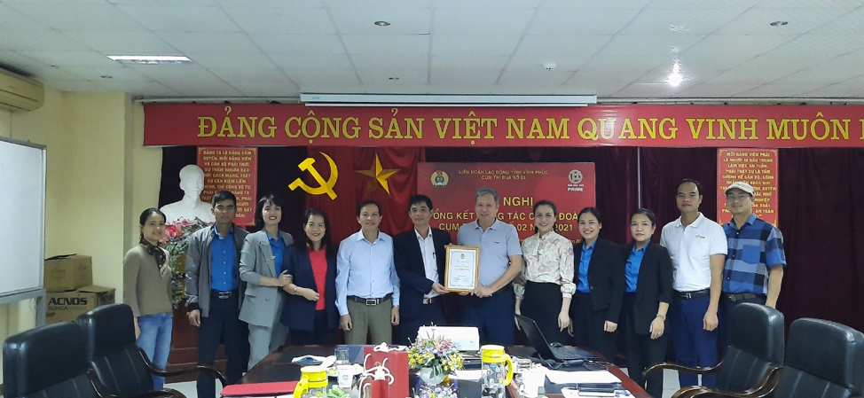 Công đoàn Prime Group tổ chức Hội nghị Tổng kết thi đua công tác Công đoàn năm 2021 Công đoàn Prime Group tổ chức Hội nghị Tổng kết thi đua công tác Công đoàn năm 2021