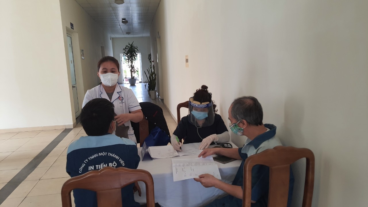 Công ty In Tiến Bộ chăm sóc sức khoẻ cho người lao động