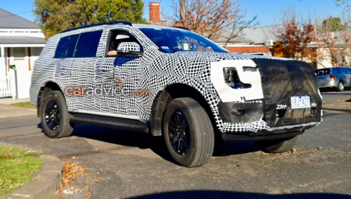 Lộ diện Ford Everest 2022, thiết kế 'ngầu' như F150