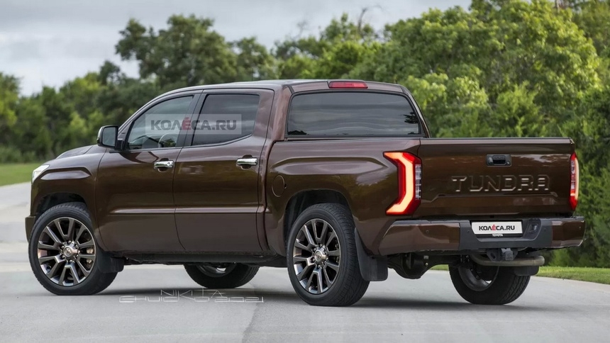 Lộ ảnh Toyota Tundra 2022, trang bị sẳn đèn 'Led light bar' cho người chơi off-road