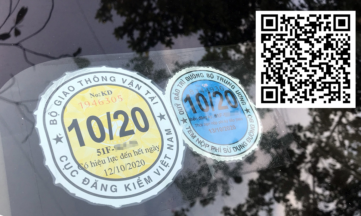 Sẽ dùng mã vạch QR thay thế giấy chứng nhận đăng kiểm ô tô?
