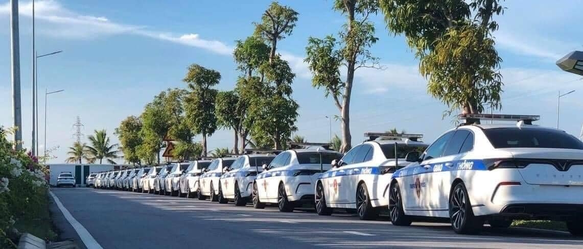 VinFast Lux A2.0 sắp được đưa vào phục vụ lực lượng cảnh sát giao thông