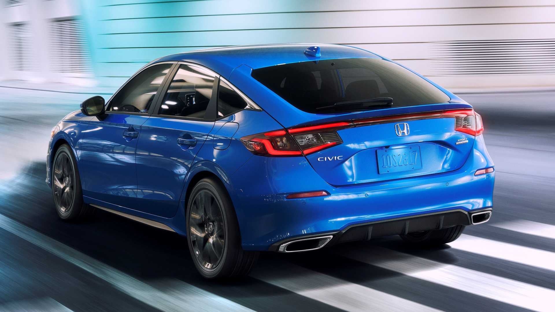 Honda Civic Hatchback 2022 ra mắt, có thêm hộp số sàn
