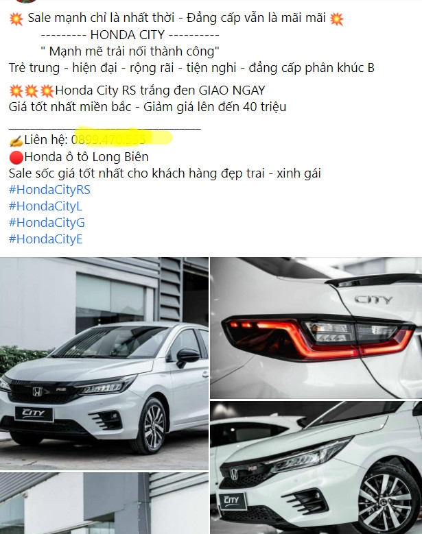 Honda City ưu đãi 40 triệu tại đại lý Honda City ưu đãi 40 triệu tại đại lý
