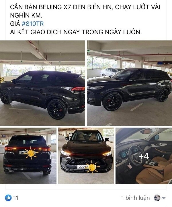 Kết thúc 6 tháng đầu năm 2021, Beijing X7 xếp thứ hạng thấp tại quê nhà