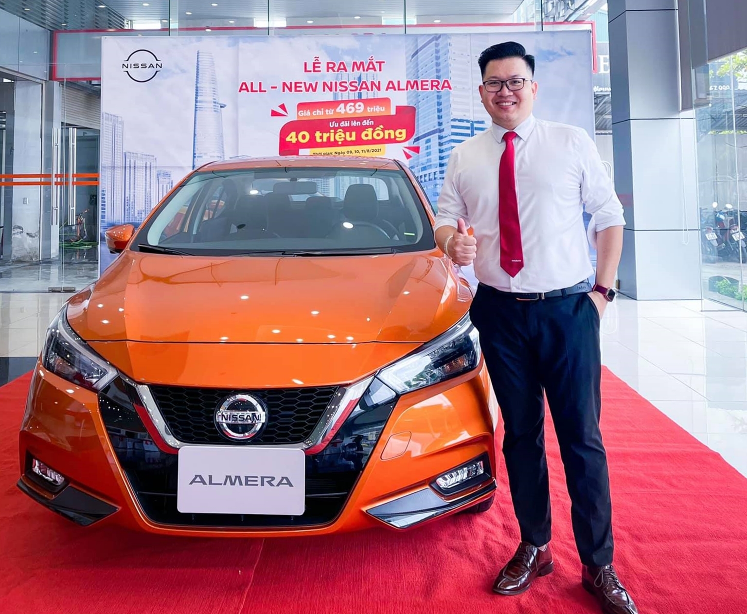 Hình thực tế Nissan Almera tại đại lý Hình thực tế Nissan Almera tại đại lý