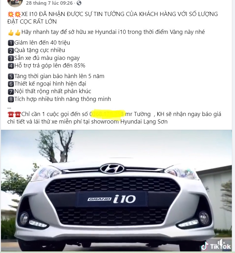 Hyundai Grand i10 bản cũ xả kho, giảm giá 40 triệu đồng