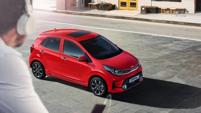 Kia Morning 2022 ra mắt với logo thương hiệu mới