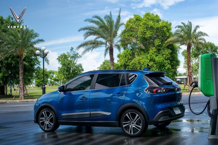 Xe điện VinFast VF e34 chính thức lộ diện