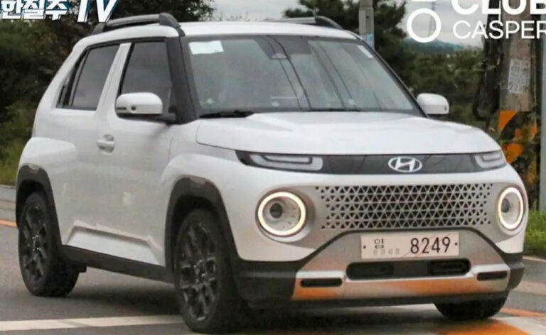 Loạt ảnh thực tế của SUV nhỏ nhất hãng Hyundai Casper