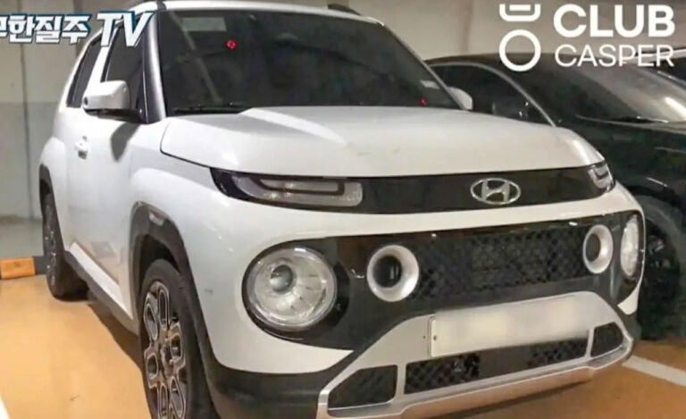 Loạt ảnh thực tế của SUV nhỏ nhất hãng Hyundai Casper