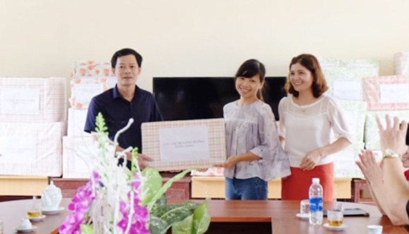 Người lan tỏa ước mơ cho học sinh khó khăn vươn lên trong học tập Người lan tỏa ước mơ cho học sinh khó khăn vươn lên trong học tập