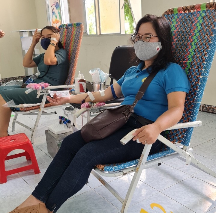 Đoàn viên, người lao động tỉnh Bình Định tích cực tham gia hiến máu tình nguyện