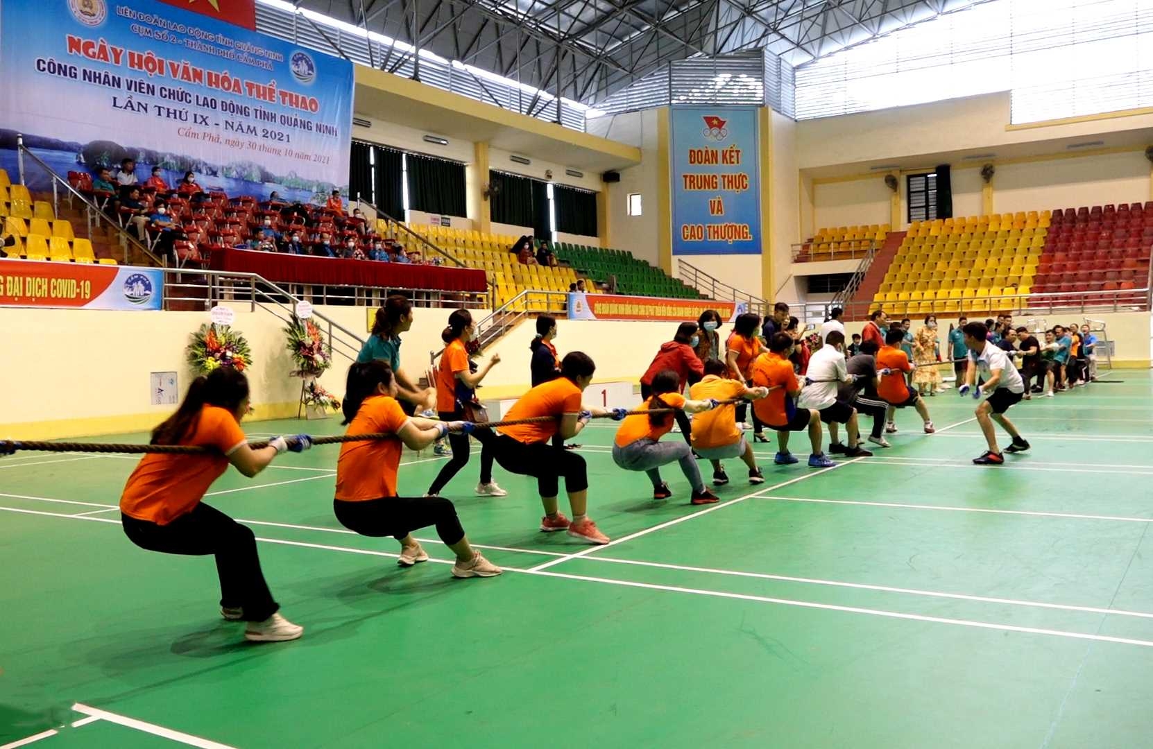 Ngày hội văn hóa Thể thao CNVCLĐ Thành phố Cẩm Phả