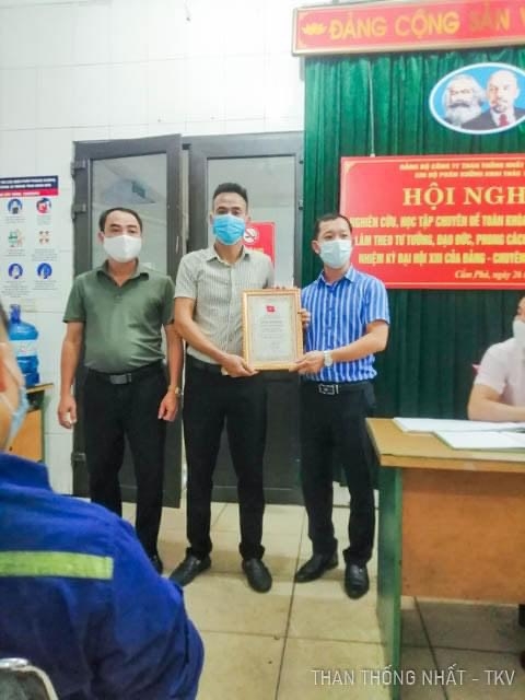 Những tấm gương sáng thợ mỏ