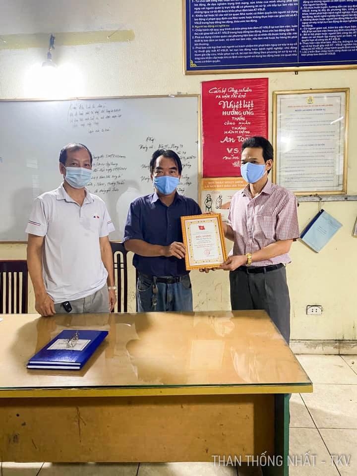 Những tấm gương sáng thợ mỏ