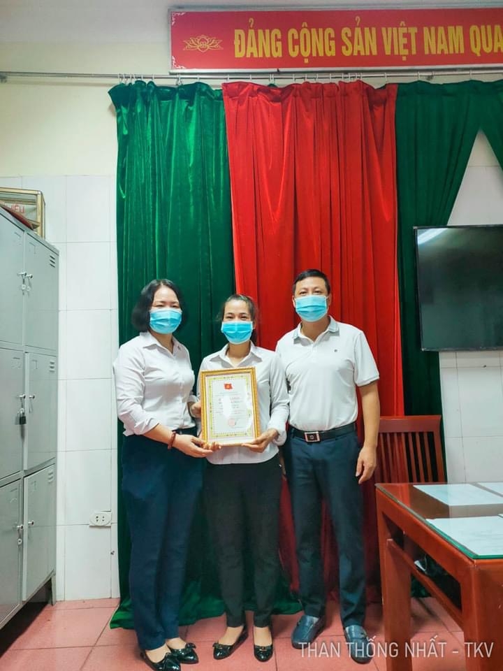 Những tấm gương sáng thợ mỏ