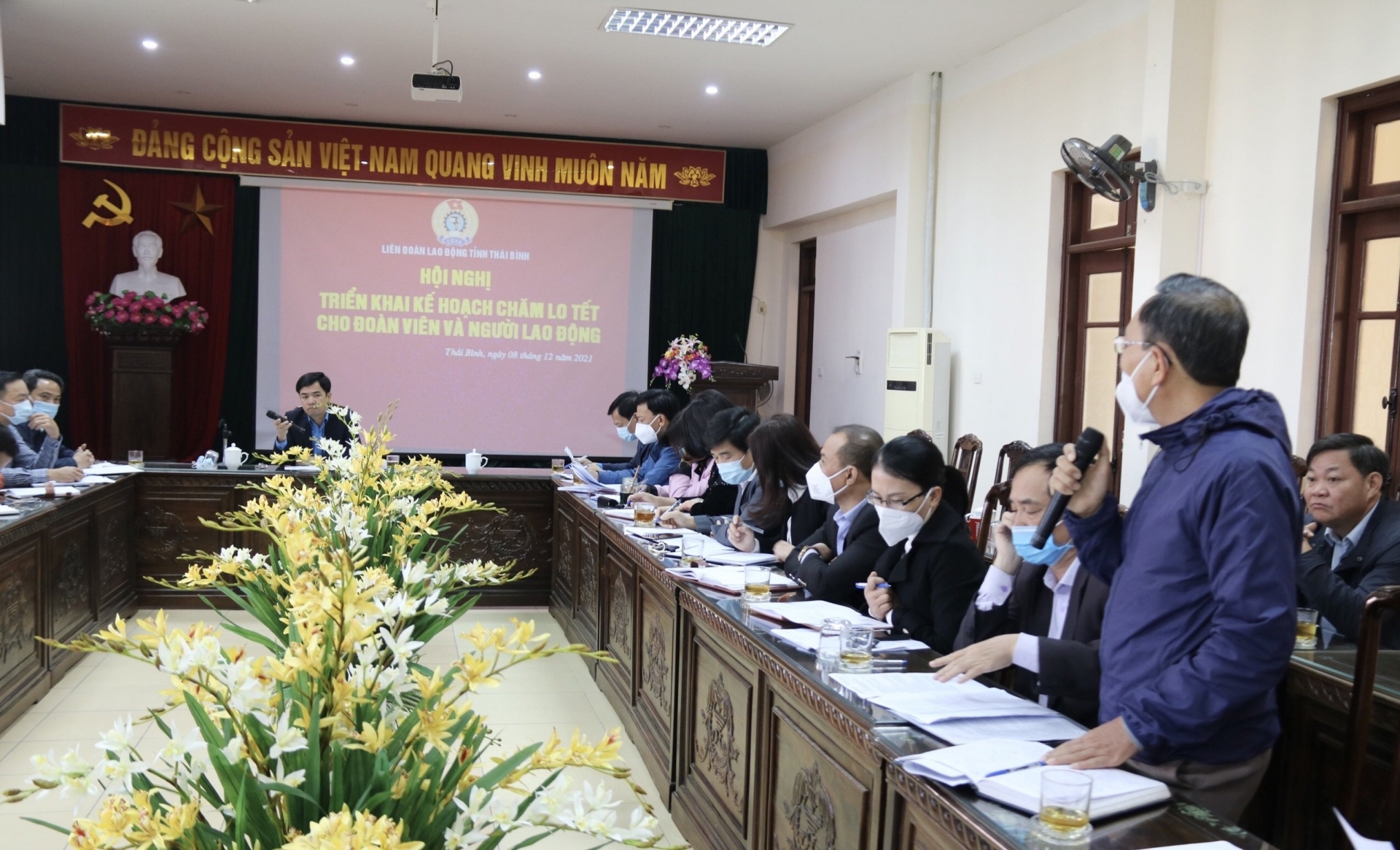 Thái Bình: Triển khai các nội dung chăm lo Tết cho đoàn viên, người lao động Thái Bình: Triển khai các nội dung chăm lo Tết cho đoàn viên, người lao động