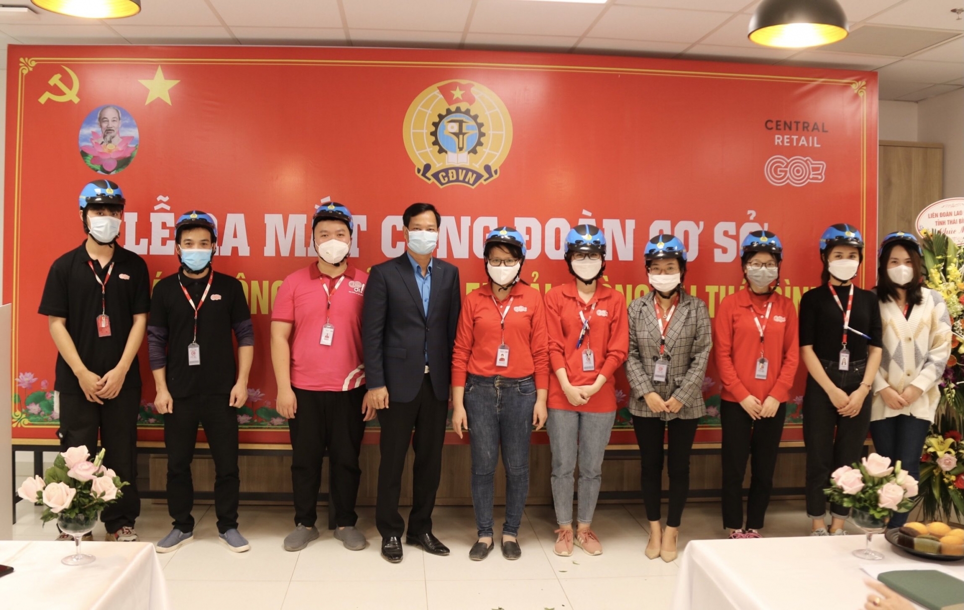 Liên đoàn Lao động TP Thái Bình tổ chức ra mắt công đoàn cơ sở mới