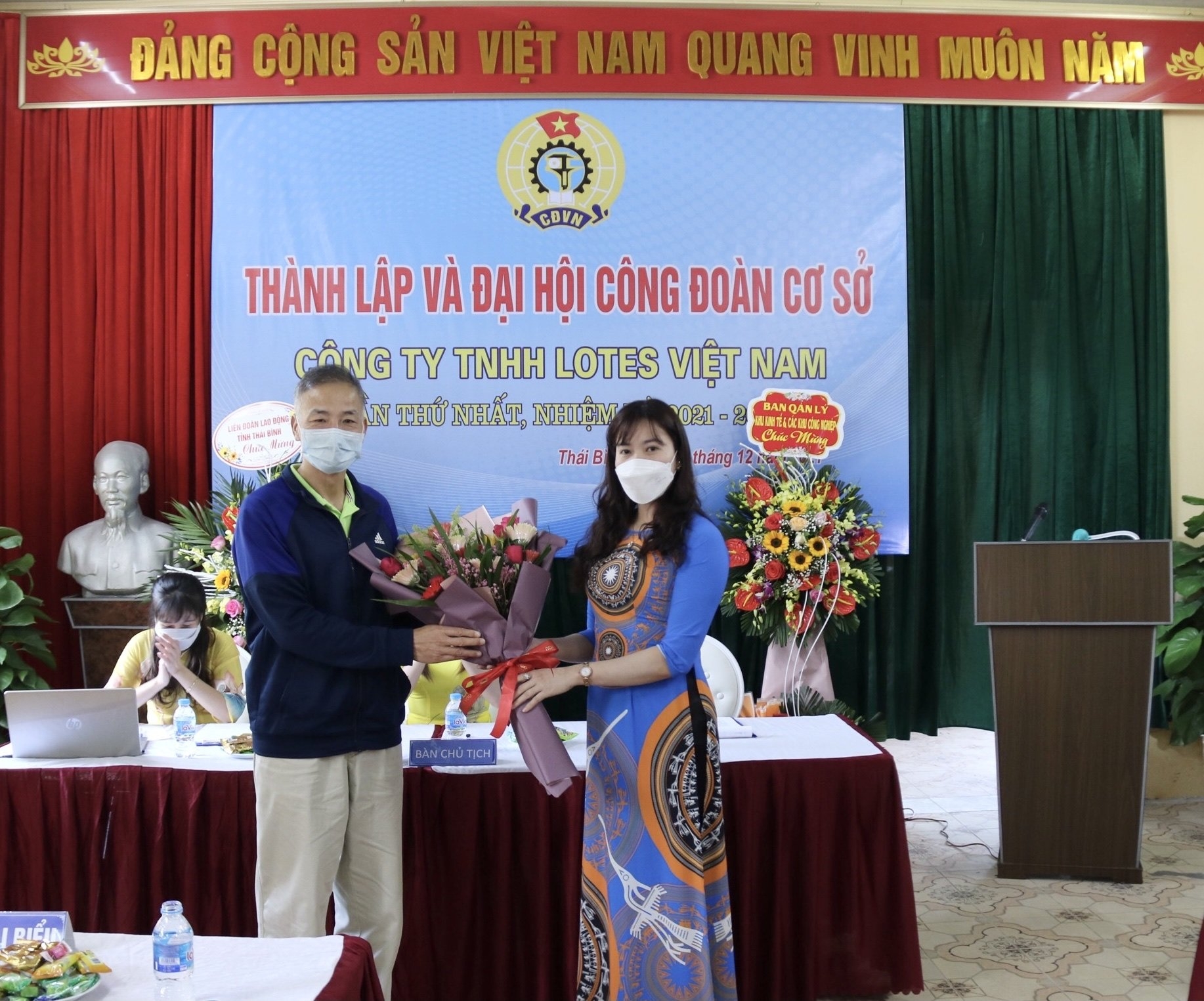 Thái Bình: Công đoàn Các Khu công nghiệp tỉnh thành lập Công đoàn cơ sở mới