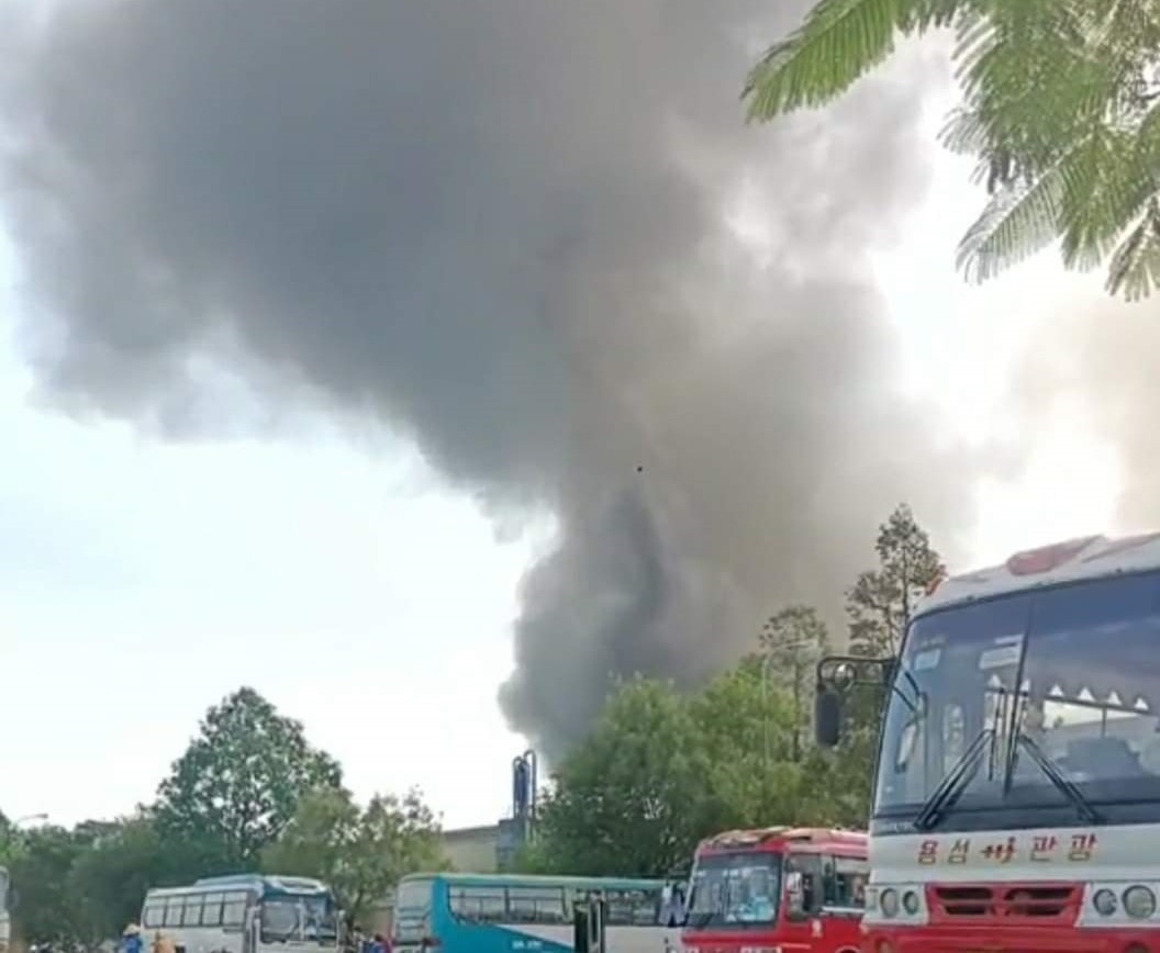 Công ty cháy nhà xưởng, hàng nghìn công nhân lo mất Tết