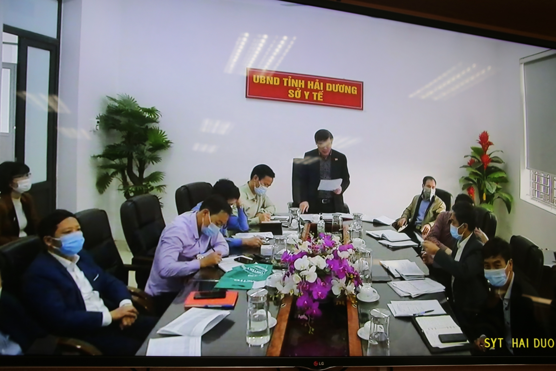 Xét nghiệm ngẫu nhiên công nhân trong khu công nghiệp, tránh như Công ty POYUN