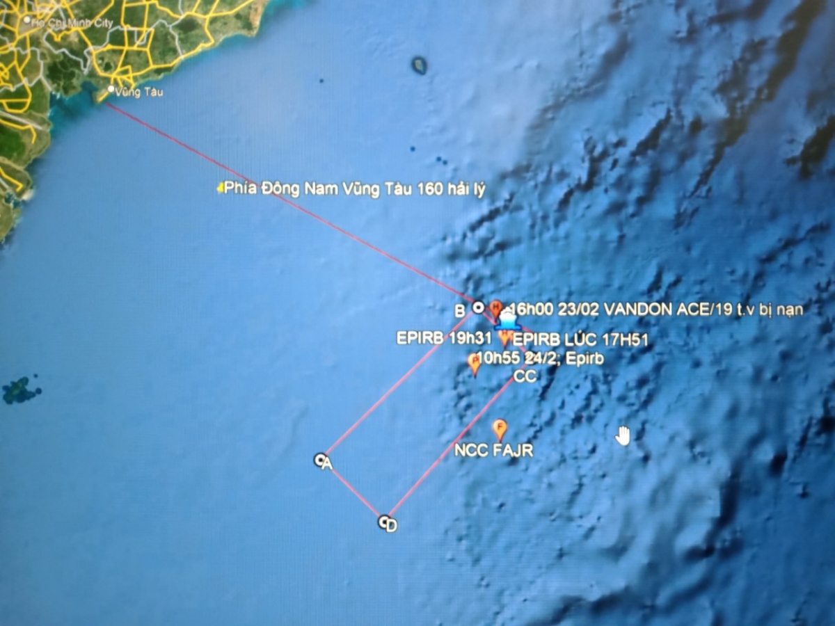 Cục Hàng hải Việt Nam chỉ đạo mới về công tác cứu nạn thuyền viên tàu VANDON ACE