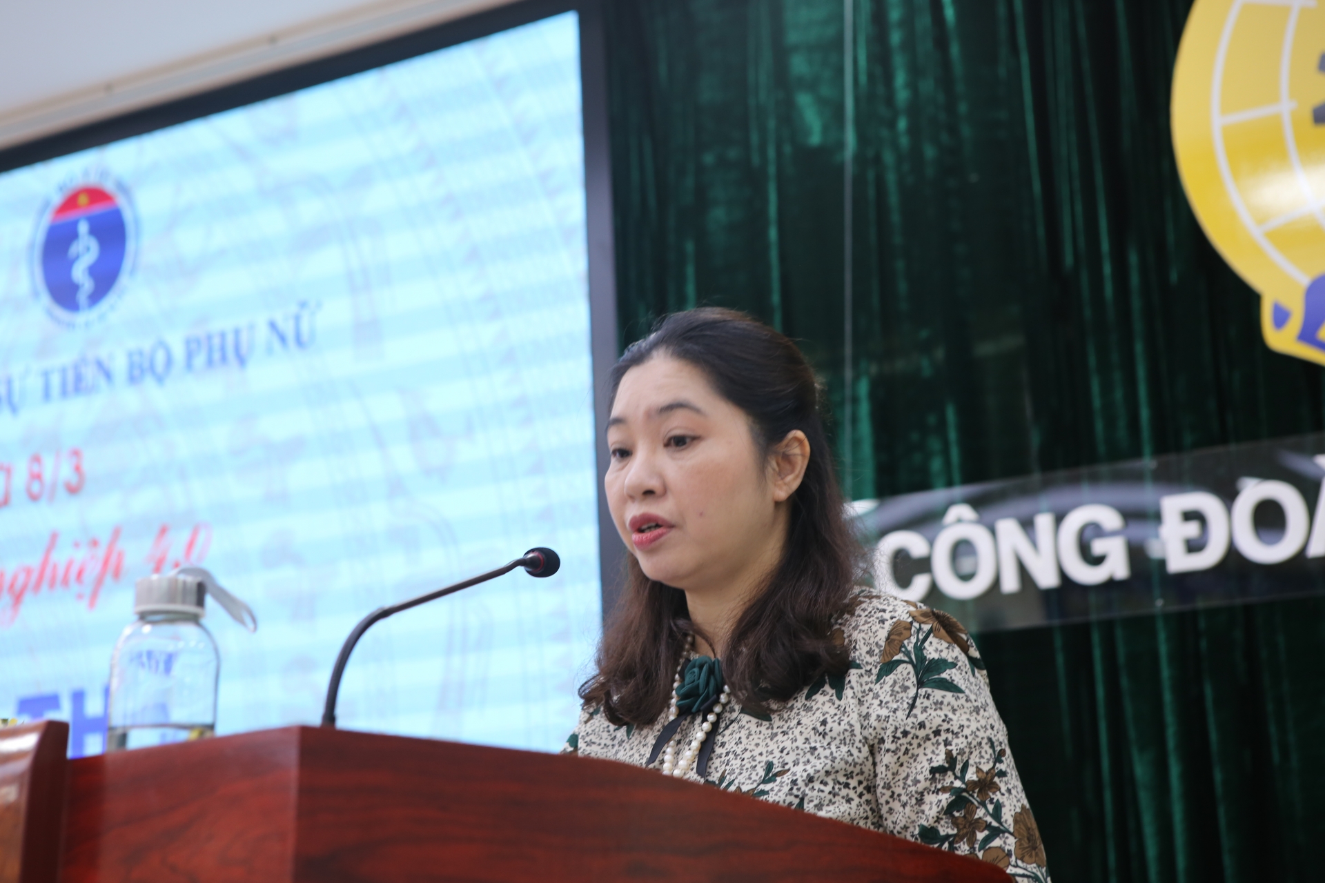 “Cảm ơn tổ chức Công đoàn đã đồng hành cùng ngành Y tế chăm lo cho người lao động”