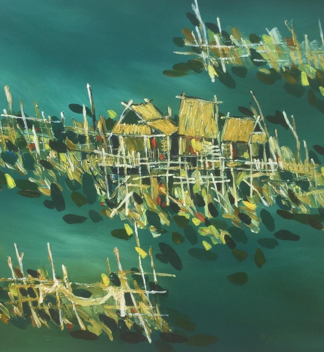 Họa sĩ Trương Đình Dung: Đam mê vẽ với họa pháp tự do