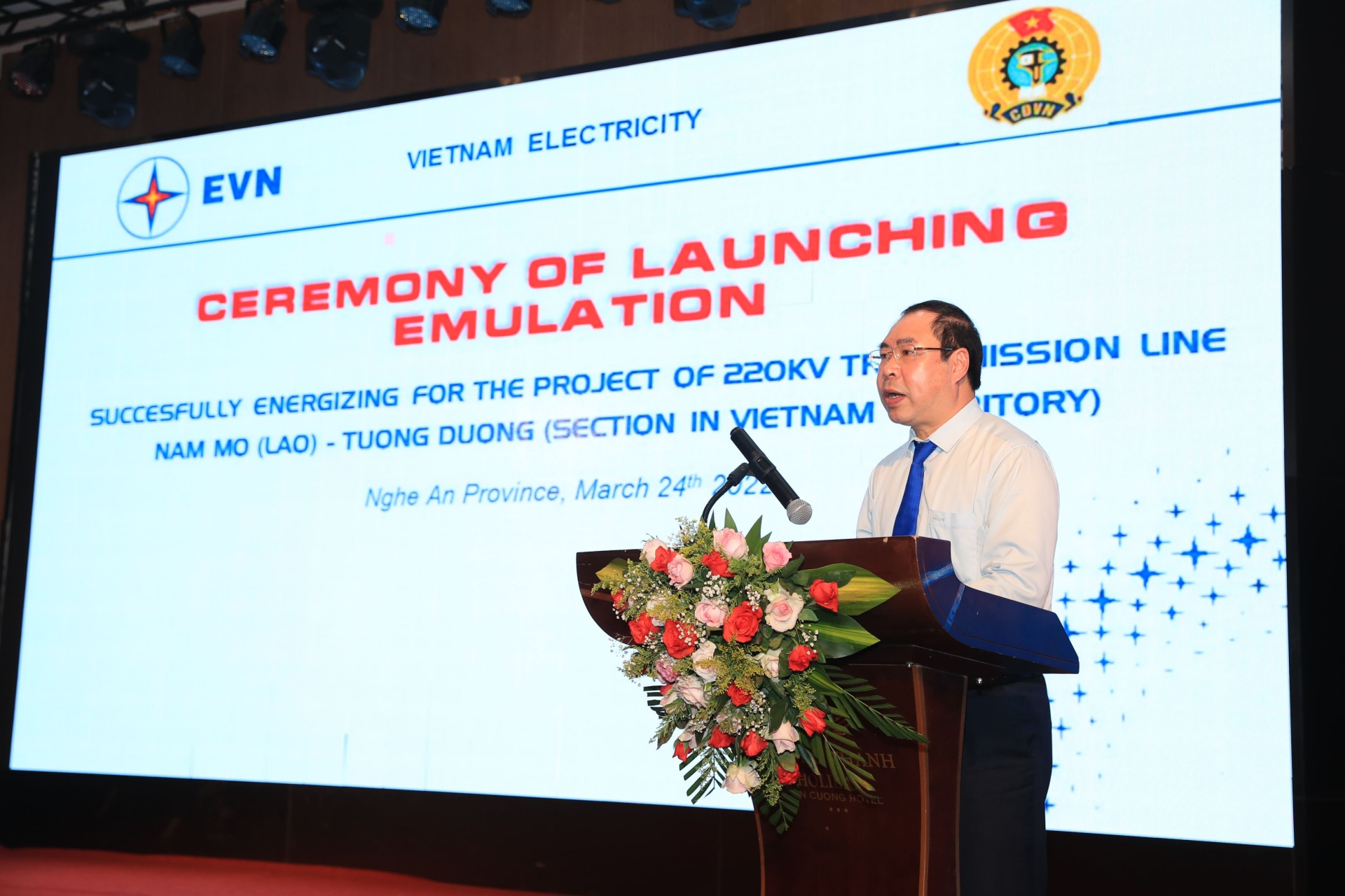 Đảm bảo an toàn, chất lượng, tiến độ dự án đường dây 220kV Nậm Mô - Tương Dương Đảm bảo an toàn, chất lượng, tiến độ dự án đường dây 220kV Nậm Mô - Tương Dương