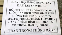 Bắc Giang: gần 200 công nhân lao động được miễn, giảm tiền thuê nhà trọ