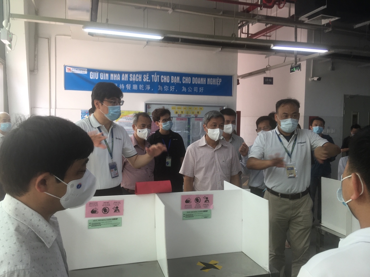 Bắc Giang: Doanh nghiệp muốn hoạt động phải giãn cách và xét nghiệm cho công nhân