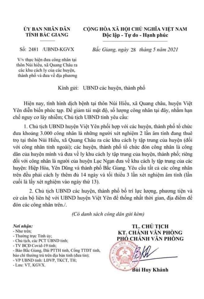 Công nhân “cách ly không thể về bẻ vải” được cộng đồng mạng động viên “ở yên một chỗ” Công nhân “cách ly không thể về bẻ vải” được cộng đồng mạng động viên “ở yên một chỗ”