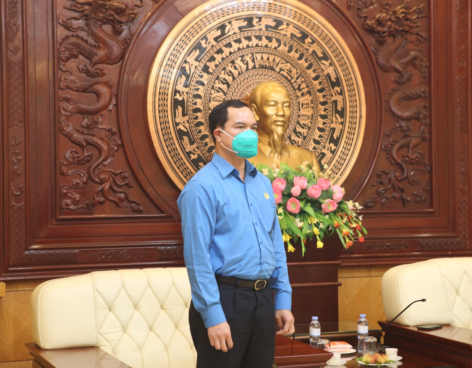 Chủ tịch Tổng LĐLĐ Việt Nam nắm bắt tình hình công nhân tỉnh Bắc Ninh và Bắc Giang