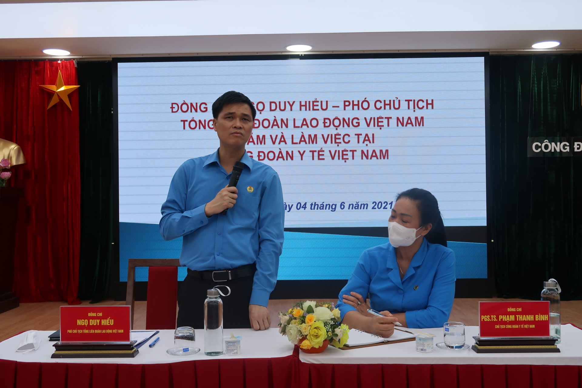 Lắng nghe đề xuất của Công đoàn Y tế Việt Nam để chăm lo tốt hơn cán bộ, nhân viên y tế