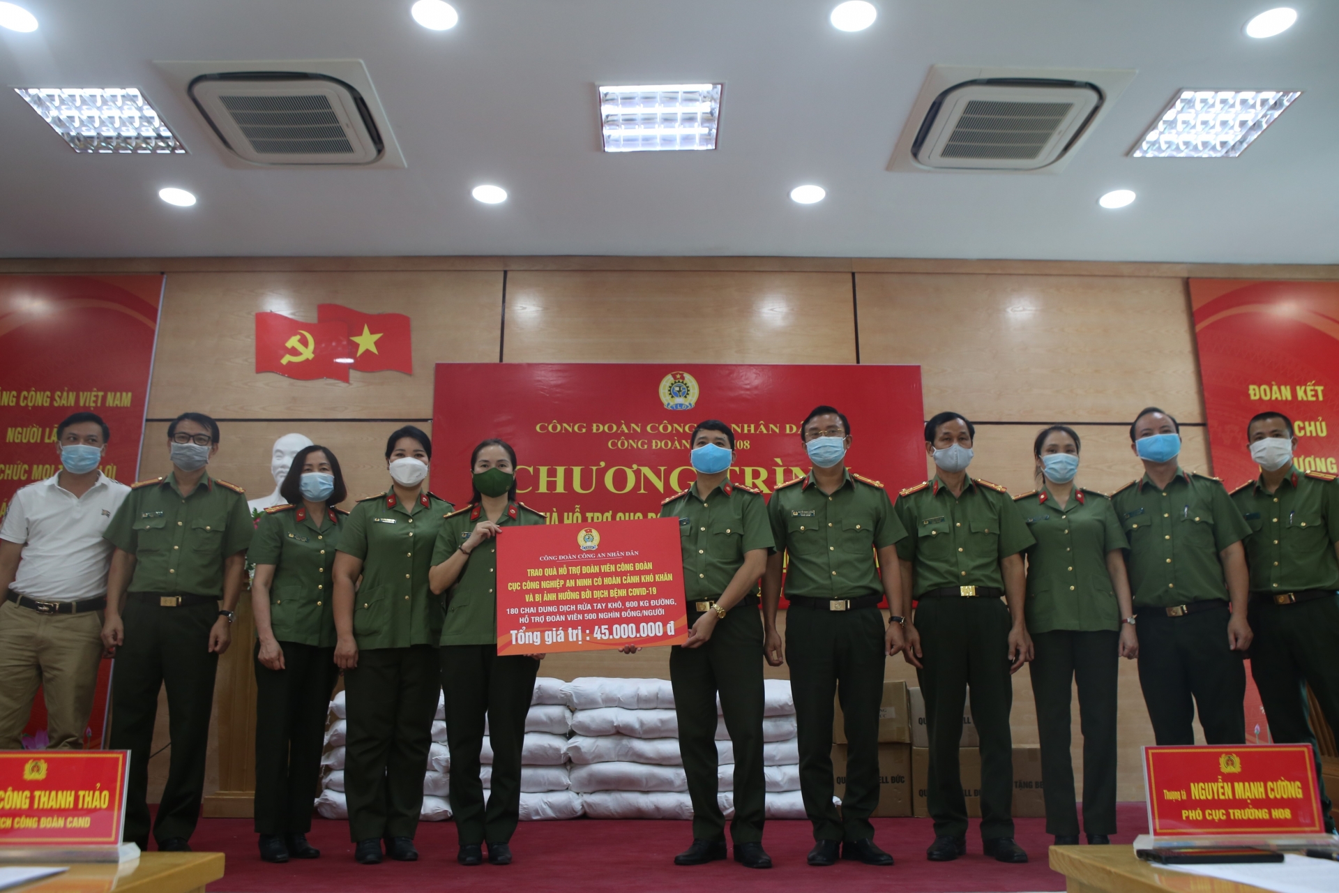 Cục H08: Hỗ trợ công nhân lao động vượt qua khó khăn do dịch Covid-19