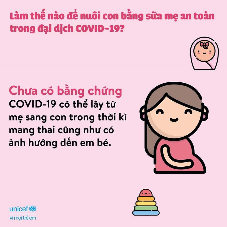 Chưa có bằng chứng về Covid-19 lây qua đường sữa mẹ 4945 so 4