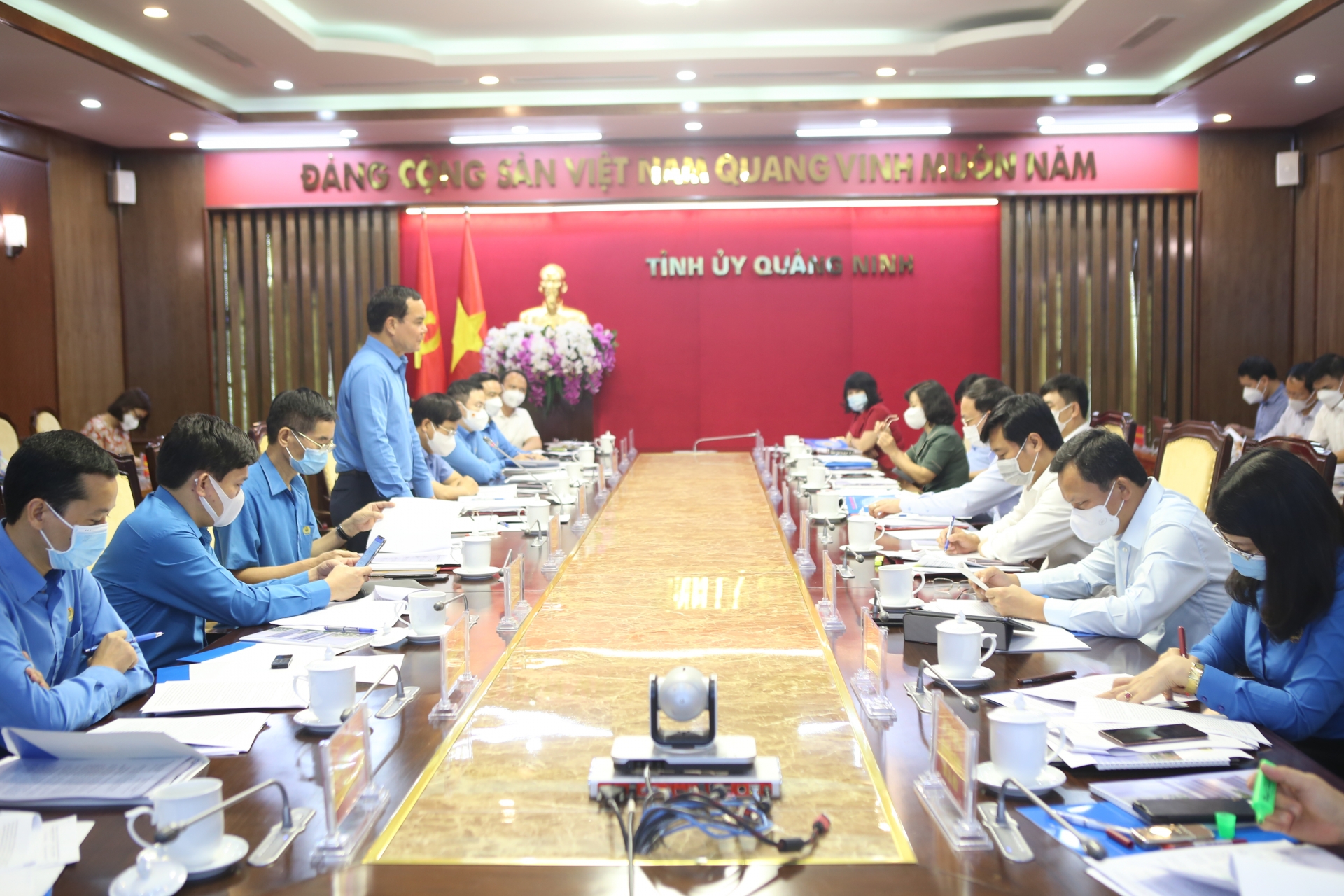 Tổng LĐLĐ Việt Nam làm việc với Tỉnh ủy Quảng Ninh về Dự án Thiết chế Công đoàn Tổng LĐLĐ Việt Nam làm việc với Tỉnh ủy Quảng Ninh về Dự án Thiết chế Công đoàn