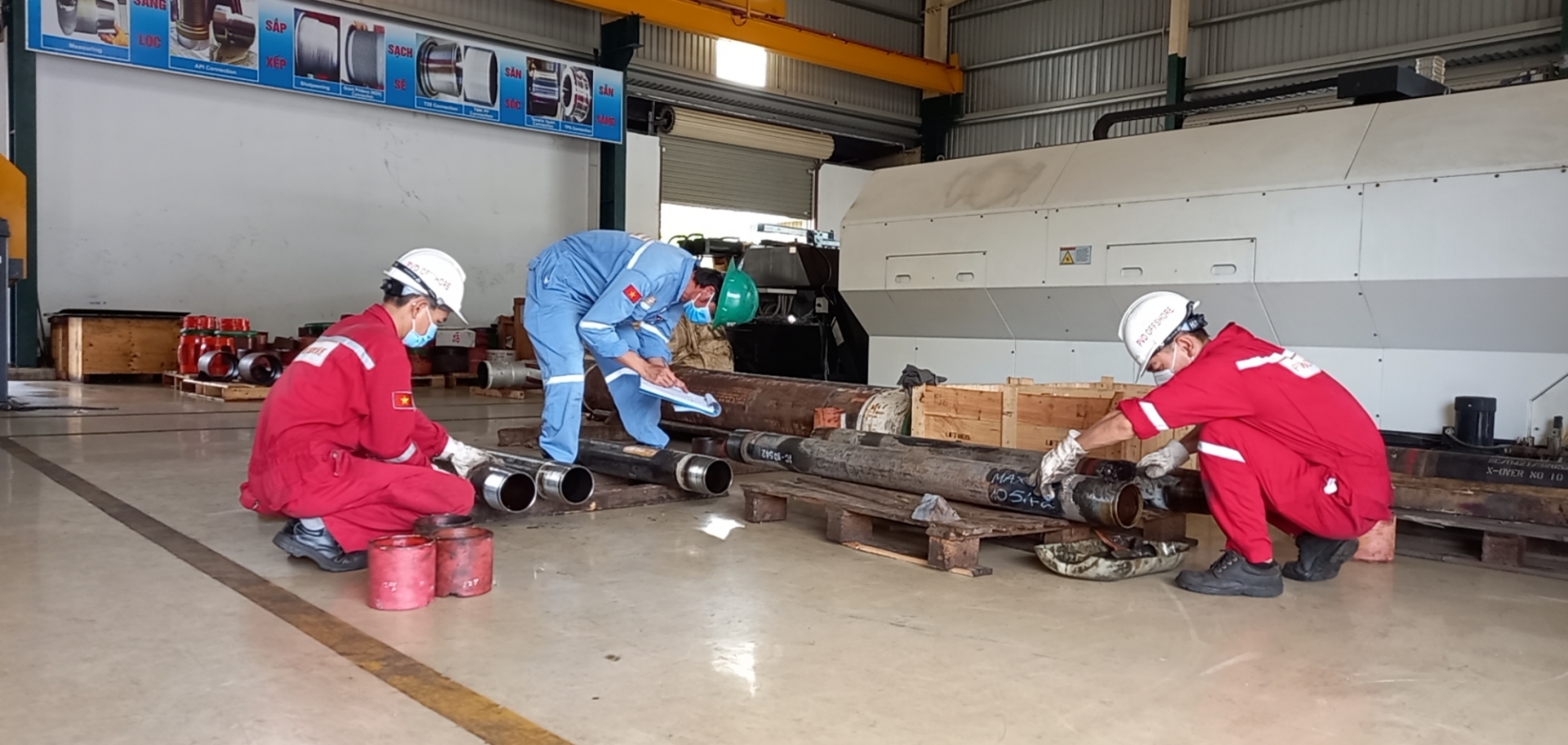 “3 tại chỗ” trên những giàn khoan dầu khí