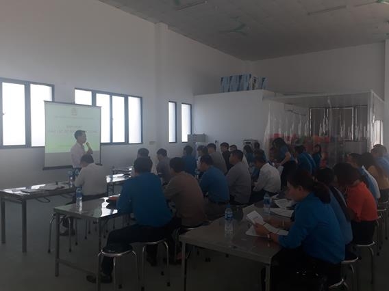 LĐLĐ tỉnh Nam Định: Sinh hoạt Câu lạc bộ Bảo hộ Lao động