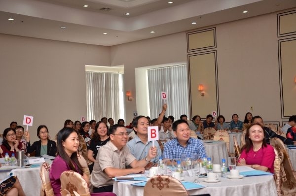 Tập huấn nghiệp vụ cho chủ tịch công đoàn cơ sở Dầu khí khu vực phía Nam tap huan nghiep vu cho chu tich cong doan co so dau khi khu vuc phia nam