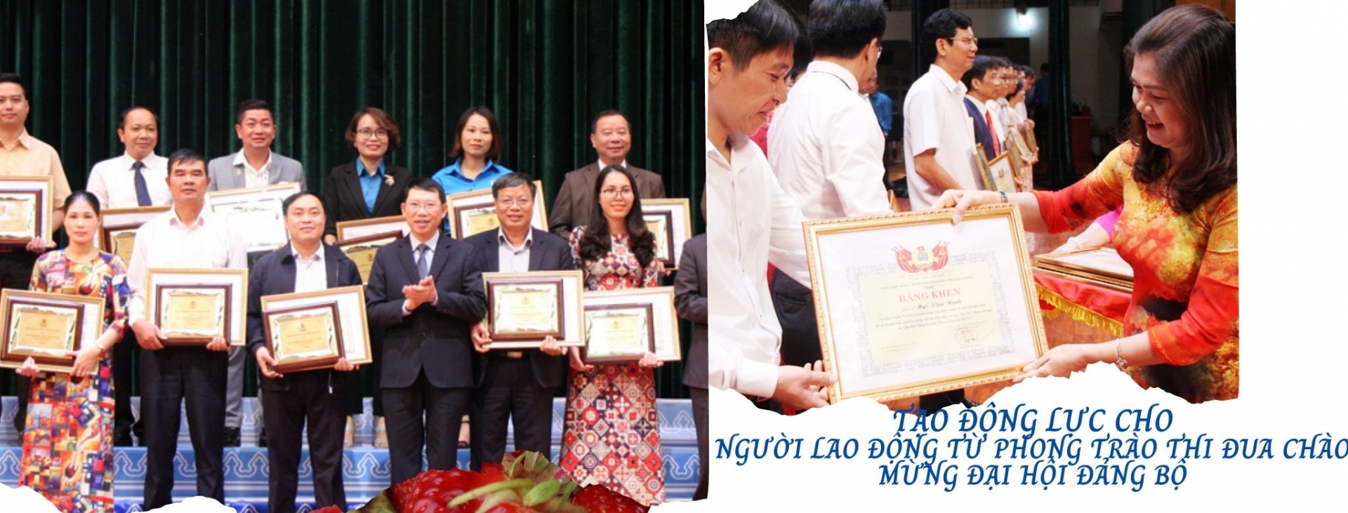 Tạo động lực cho người lao động từ phong trào thi đua chào mừng Đại hội Đảng bộ Tạo động lực cho người lao động từ phong trào thi đua chào mừng Đại hội Đảng bộ