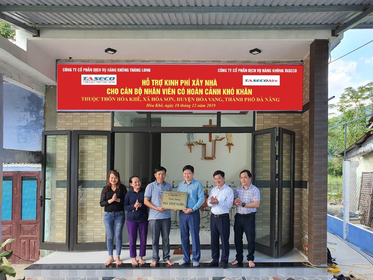 TASECO: Chia sẻ khó khăn với đồng bào miền Trung và người lao động