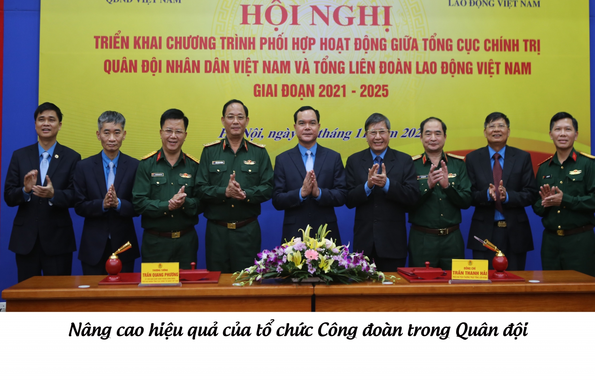 Nâng cao hiệu quả của tổ chức Công đoàn trong Quân đội Nâng cao hiệu quả của tổ chức Công đoàn trong Quân đội