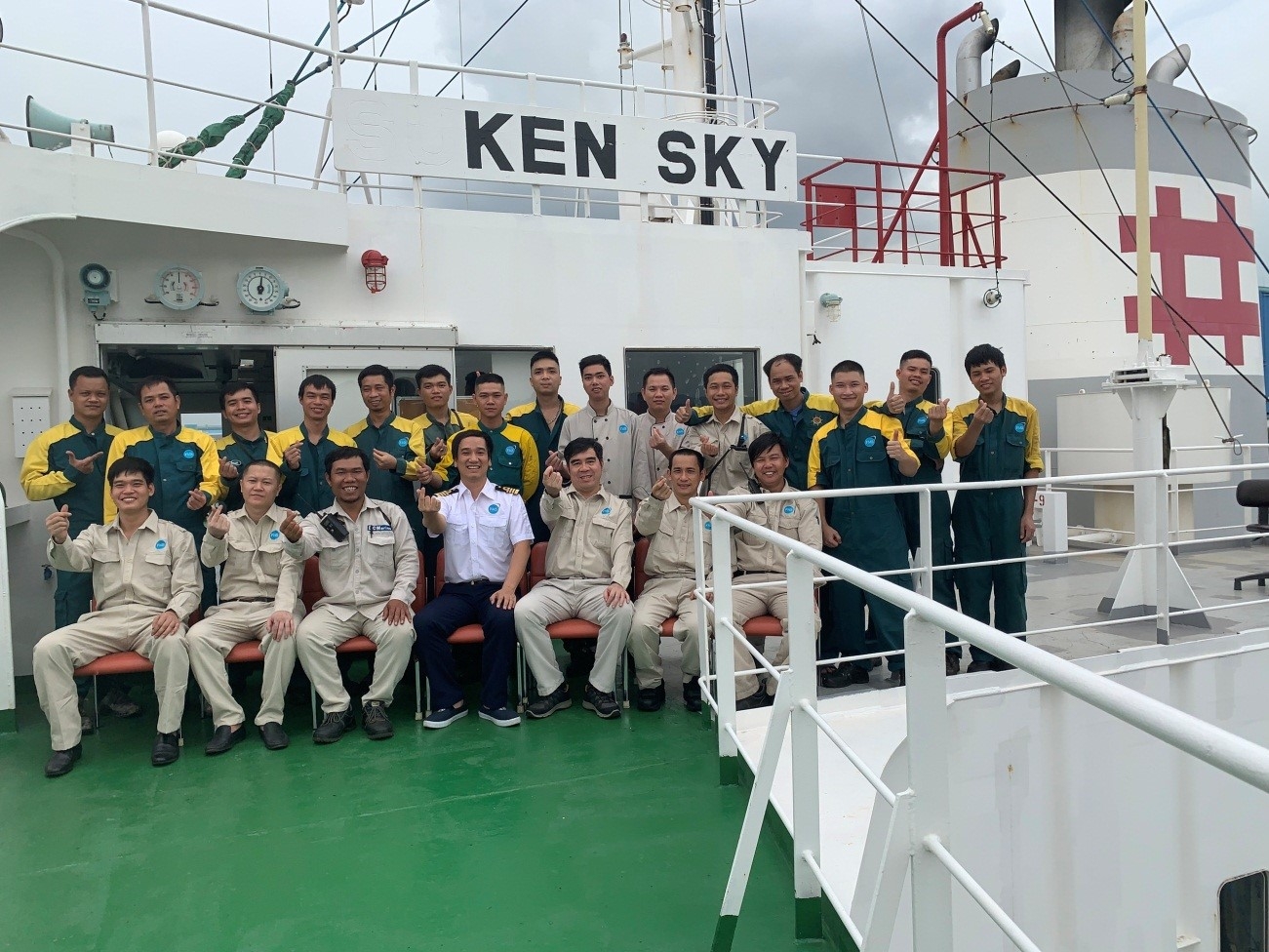 Hình ảnh đời sống, việc làm thuyền viên trong đại dịch Covid-19