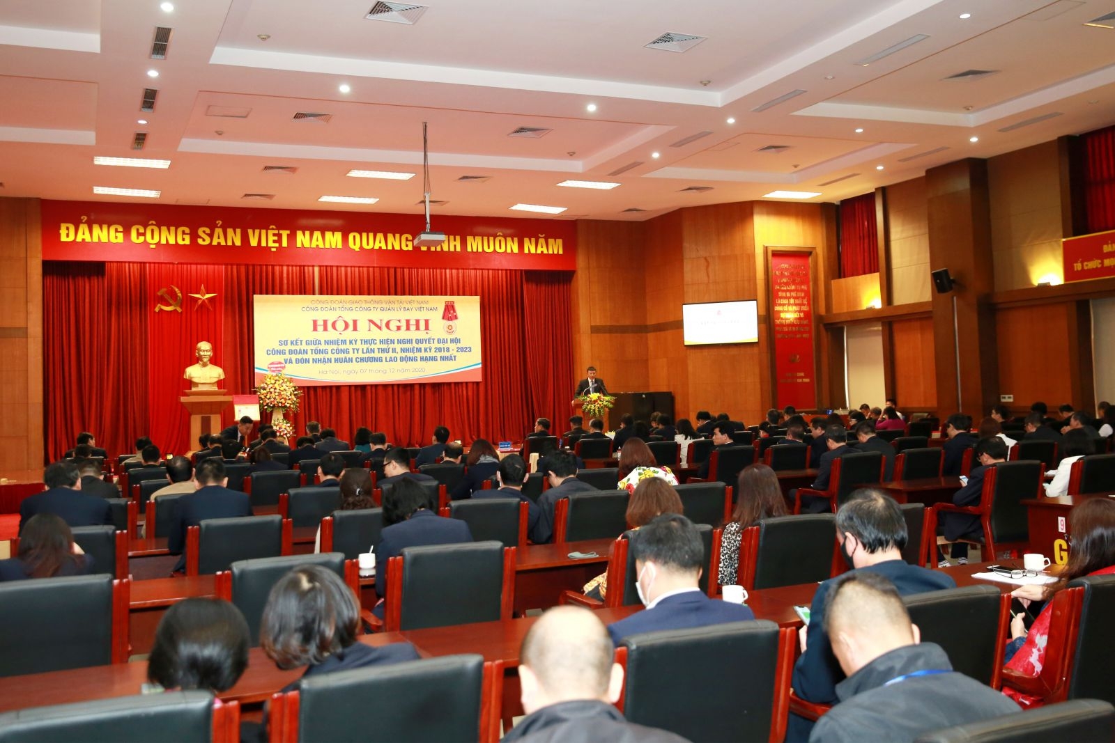 Công đoàn Tổng Công ty Quản lý Bay đón nhận Huân chương Lao động hạng Nhất Công đoàn Tổng Công ty Quản lý Bay đón nhận Huân chương Lao động hạng Nhất