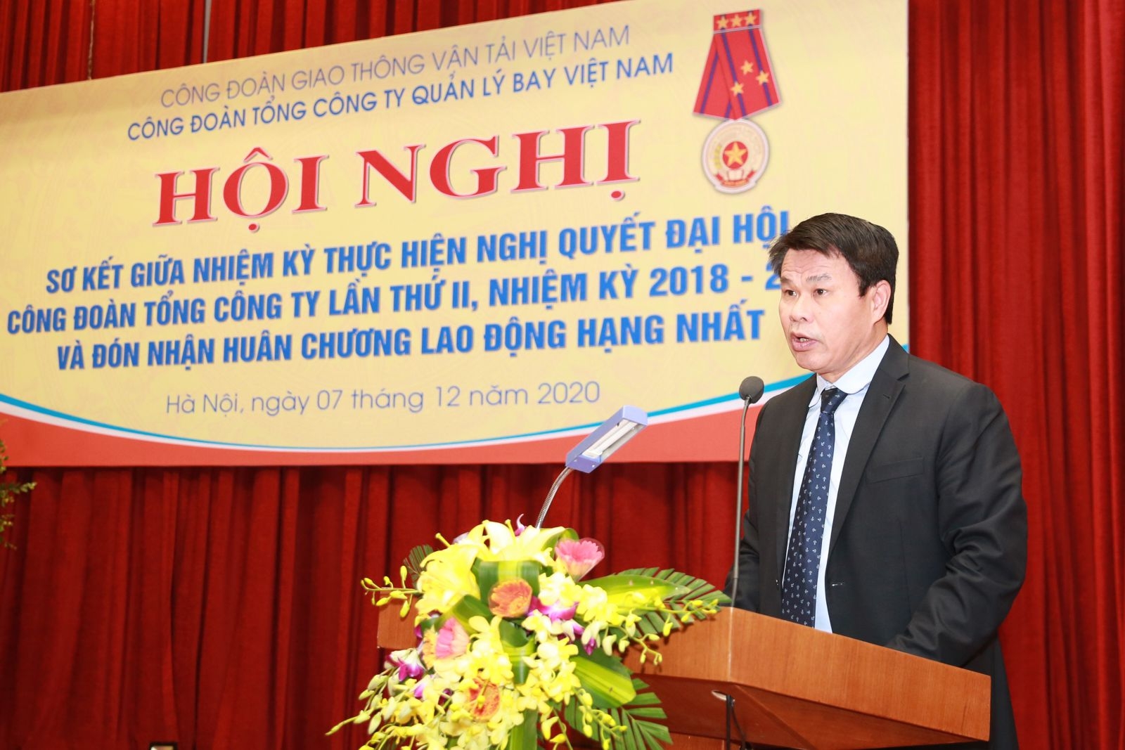 Công đoàn Tổng Công ty Quản lý Bay đón nhận Huân chương Lao động hạng Nhất Công đoàn Tổng Công ty Quản lý Bay đón nhận Huân chương Lao động hạng Nhất