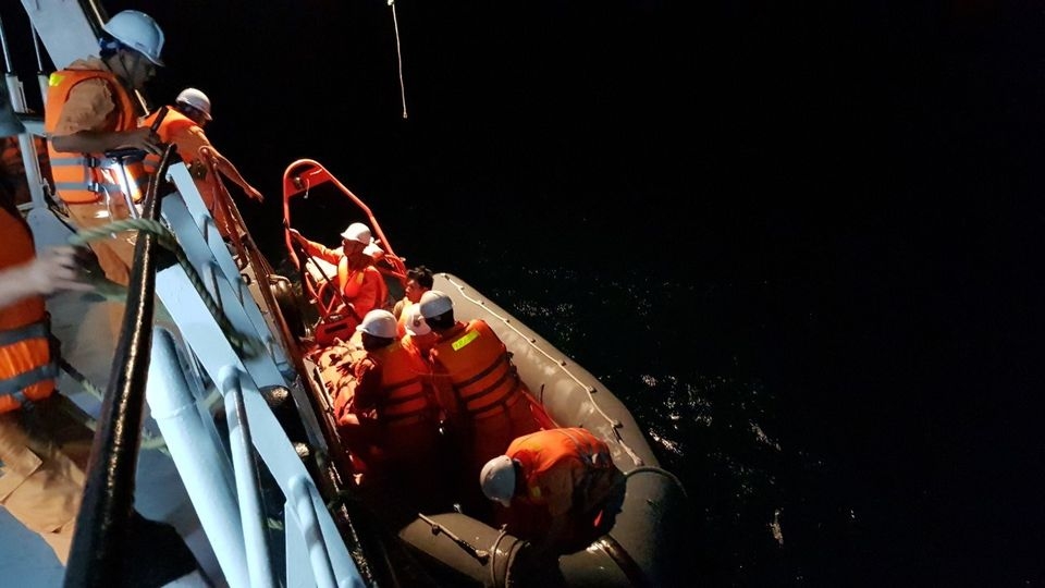 4 thuyền viên Việt Nam mất tích trên con tàu nước ngoài bị chìm